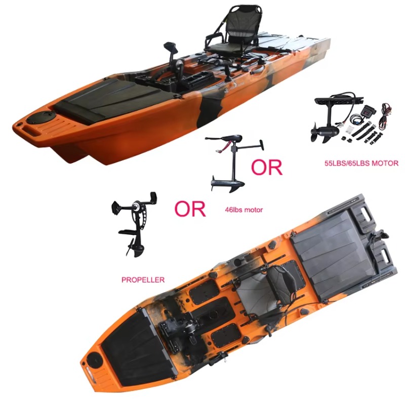 Fishing Boat Trolling Motor - Каяк Vicking 12.6FT с педальным приводом