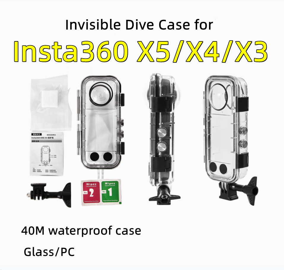 Fishing Boat Cover - Невидимый чехол для Insta360 X3 X4