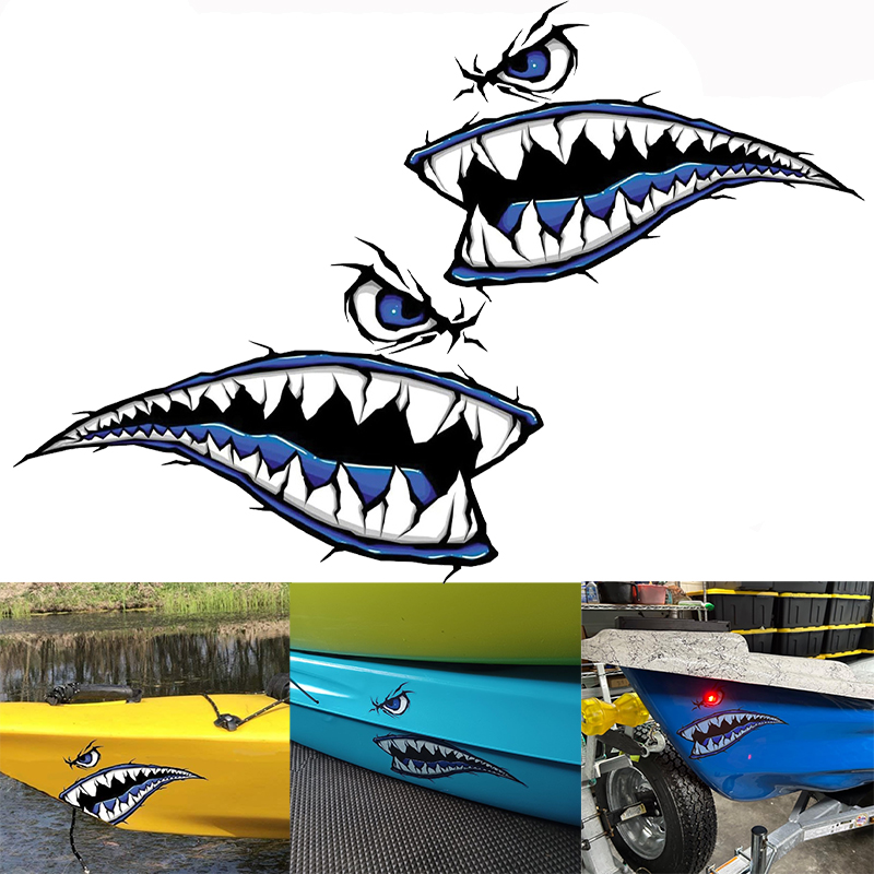 Fishing Boat Paddle - 2 шт., наклейки на лодку с